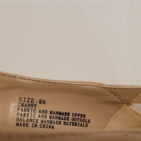 RAMPAGE  WOMEN"S LOW HEEL TAN SHOES - Picture 7 of 16